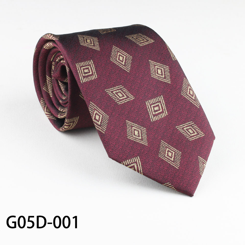 Cravatta da uomo a righe caffè stile college coreano casual_voghion.com