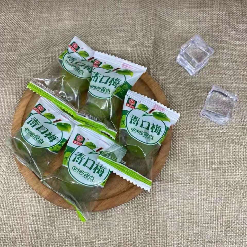 Qinghao Garden 110g Qingkou Plums Fire-Retardant Plum Crispy Plum Dried Fruits Mouthwatering Plum Sour and Sweet Snacks Supermarket KTV Wholesale