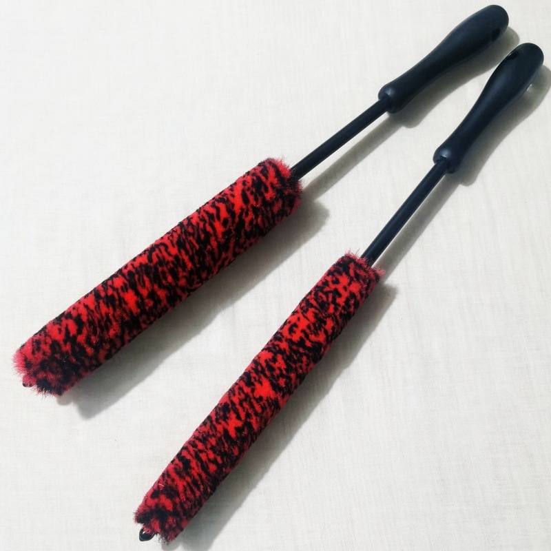 Microfiber Car Rim Wheel Tire Wool Stick Cleaning Brush Amazon Cross-Border Car Wash Brush