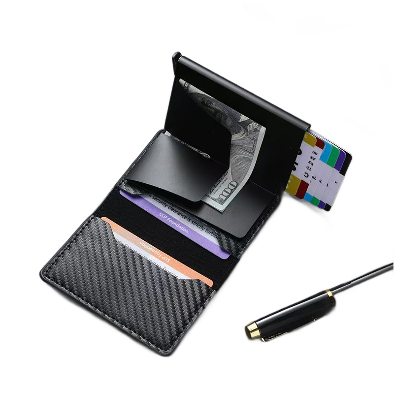 Cepillo antirrobo cartucho emergente automático para hombres de alta calidad cartucho multifuncional multi-cartucho anti-damagnetizado clip portátil