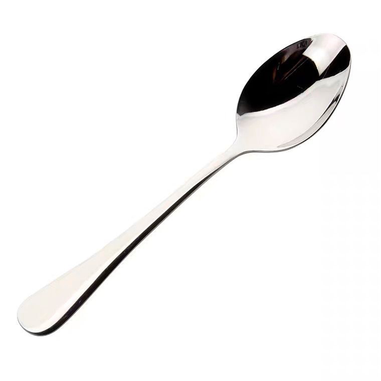 Cuchara de acero inoxidable 1010 Cuchara de postre Cuchara de café Cuchara de condimento pequeña Mini Cuchara de condimento Cuchara pequeña de alto valor