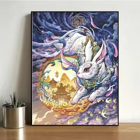 Caqui pintura simple pintura decorativa pintura china todo va bien bricolaje pintura al óleo digital pintado a mano pintura al óleo de relleno estilo chino