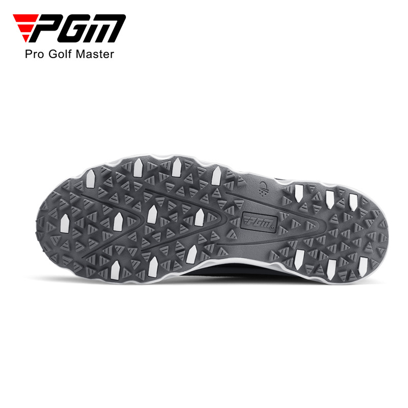 Giày golf nam PGM chống trượt, núm vặn dây, lưới thoáng khí — XZ228-Đen Trắng, XZ228-Đen huỳnh quang