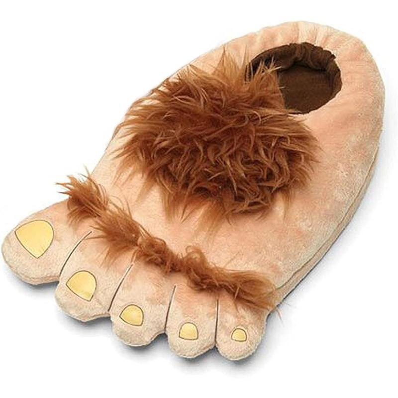 P 66854 Hobbit Plush Slippers P 66854 Hobbit Plush Slippers