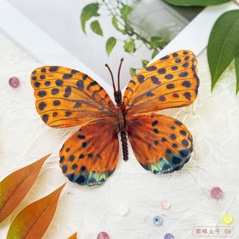仿真花仿真蝴蝶 3D打印立体蝴蝶DIY高跟鞋鞋花饰品装饰配件氛围感|undefined