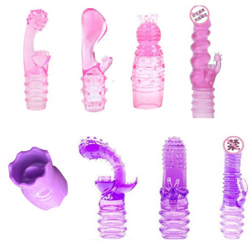Chaozhoufinger AV stick single and double vibrating egg headgear G-spot massage headgear sexy vibrating tongue vibrator accessories cross-border