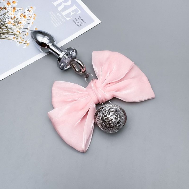 Fábrica directa de artículos sexuales SM esclavo femenina arco de cuentas cadena de leche clip pareja coqueteo artículos de venta