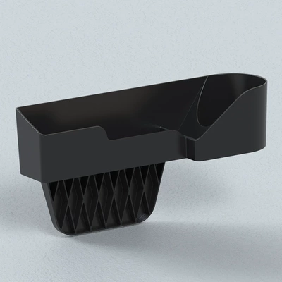 Car car seat gap Car storage bag/box - black-passenger