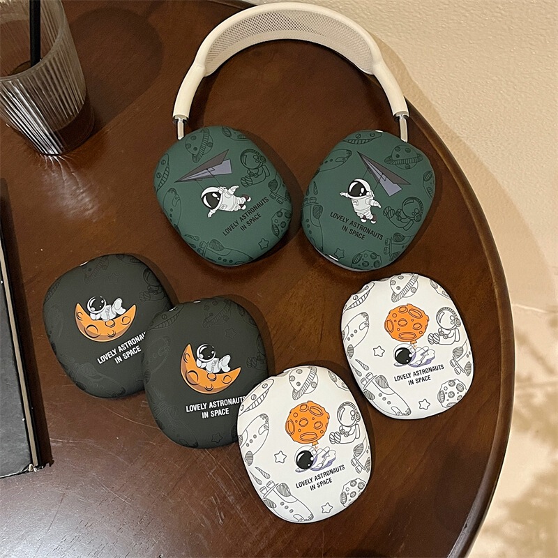 Newly Applicable to Apple AirPods Max Bluetooth Headset Protective Cover, Cartoon Head-Mounted Soft Shell, Cute and Personalized Silicone Newly Applicable to Apple AirPods Max Bluetooth Headset Protective Cover, Cartoon Head-Mounted Soft Shell, Cute and Personalized Silicone
