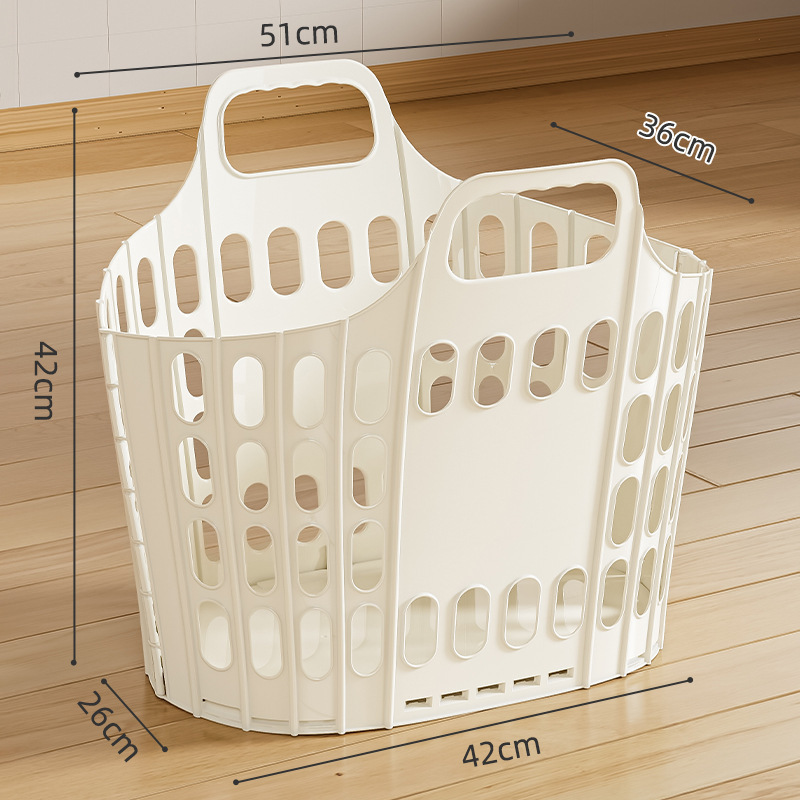 Cesta de ropa sucia plegable para el hogar baño de gran capacidad artefacto de ropa red baño de ropa sucia cesta de almacenamiento de ropa sucia