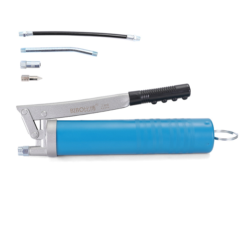 比博手动高压链条黄油枪小型毛毛虫式货车专用注油器单压杆黄油枪