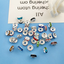 ��100��8mm�ֹ����������Ȧ�����ɫ�����Ƭ����Ȧ diy��Ʒ���