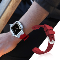 Silicone strap is only suitable for this store's modified Apple Watch case, exclusive strap for Apple Watch protective case.