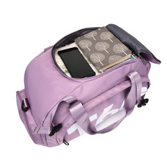 T60跨境瑜伽健身包幹濕分離大容量男女休閒旅行包單肩斜挎行李包