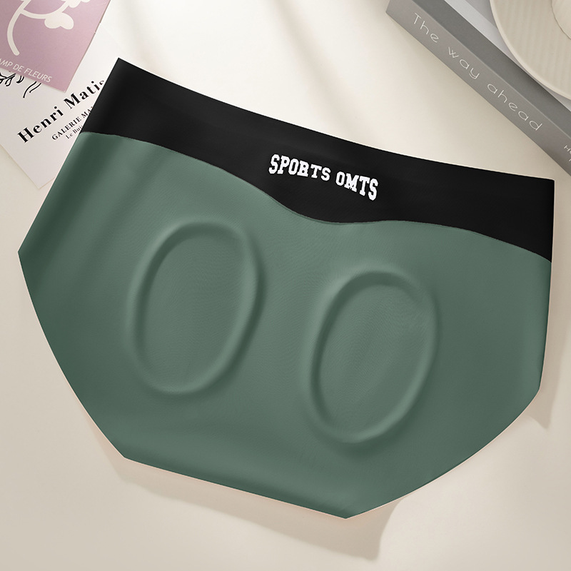Hielo sin costuras, nalgas de melocotón, ejercicio de yoga, niña invisible sin costuras, calzoncillos antibacterianos de grado 10A, calzoncillos de mujer