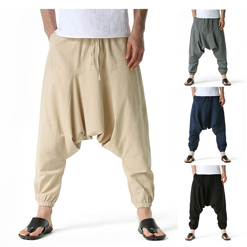 Autumn 2024 new cross-border supply of foreign trade men's and women's flying mouse pants off casual home pants CK08