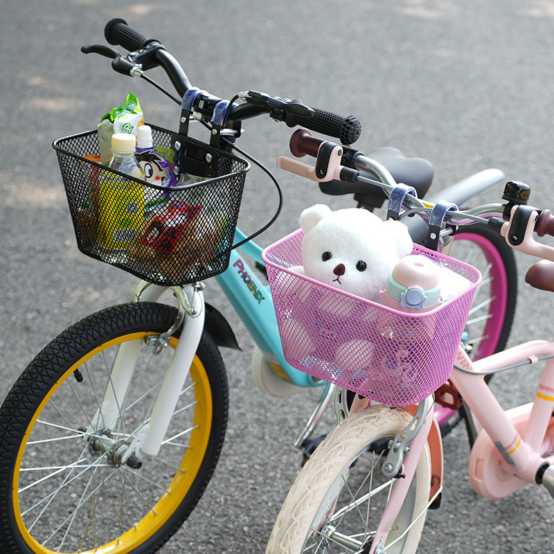 子供用自転車バスケット 12/14/16/18/ 20inch 子供用自転車バスケット鉄バスケット子供用自転車ユニバーサルフロントバスケット|undefined