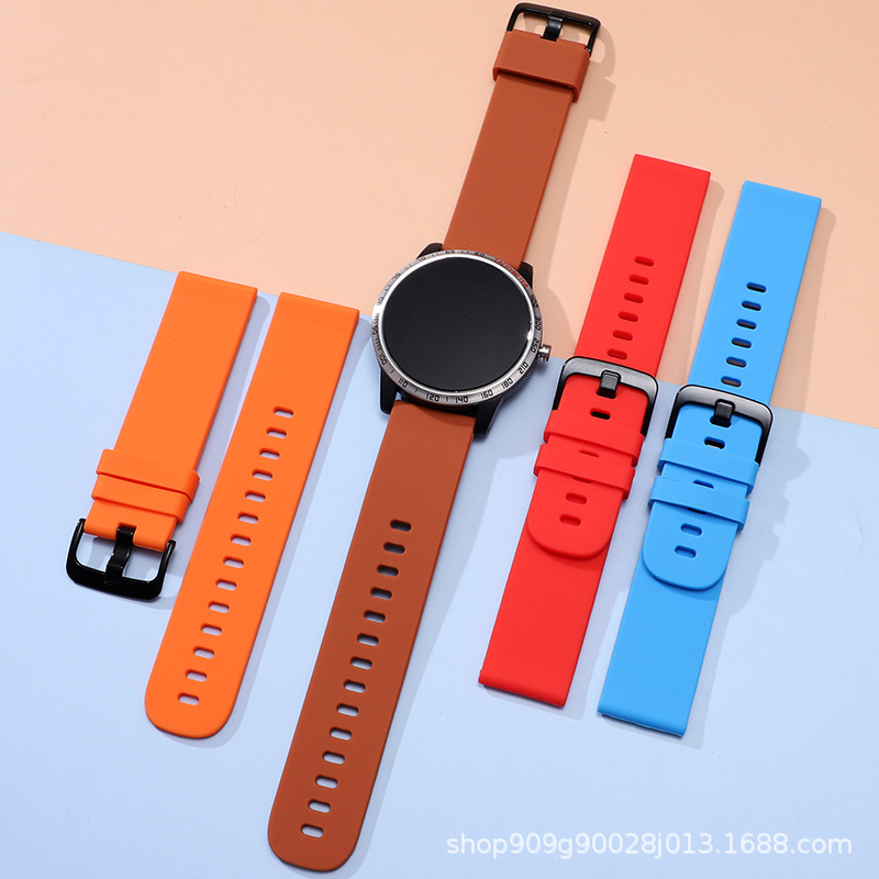 Samsung, huawei, (Cross-border trading), (Wholesale), compatible bracelet, solid color silicone watch strap