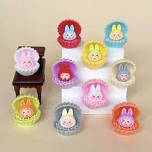 贝壳珍珠kiki 盲袋萌粒diy饰品挂件钥匙扣公仔桌面小摆件树脂配件