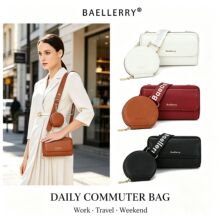 女士钱包时尚新款baellerry荔枝纹斜挎包跨境字母单肩子母包女包
