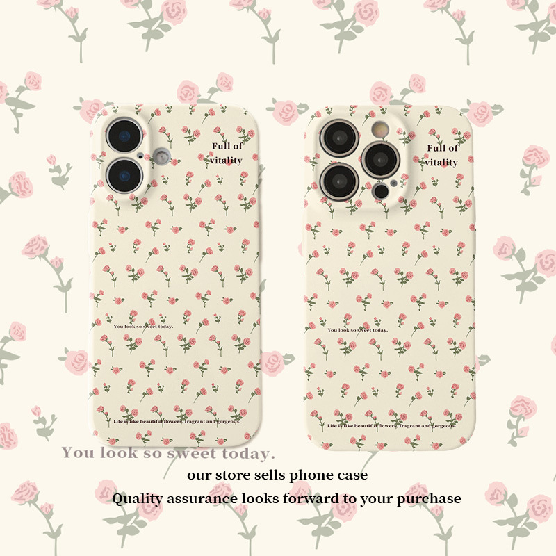 35g Weight iPhone Applicable Brands Phone Cases Classification Feilin Material Ditsy Floral Pattern Modern Style, Pastoral Style Feilin Ditsy Floral Modern Style Pastoral Phone Cases Phone Accessories 3