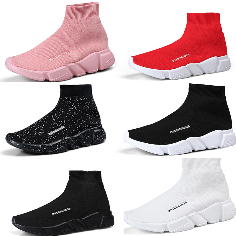 2022 Cross-Border New High-Top Socks and Shoes for Men and Women, Fly-Knit Lazy Shoes, Mesh Large Size Sports Trendy Shoes for Men 2022 Cross-Border New High-Top Socks and Shoes for Men and Women, Fly-Knit Lazy Shoes, Mesh Large Size Sports Trendy Shoes for Men