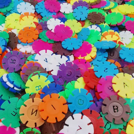 30 snowflake flakes (bag)