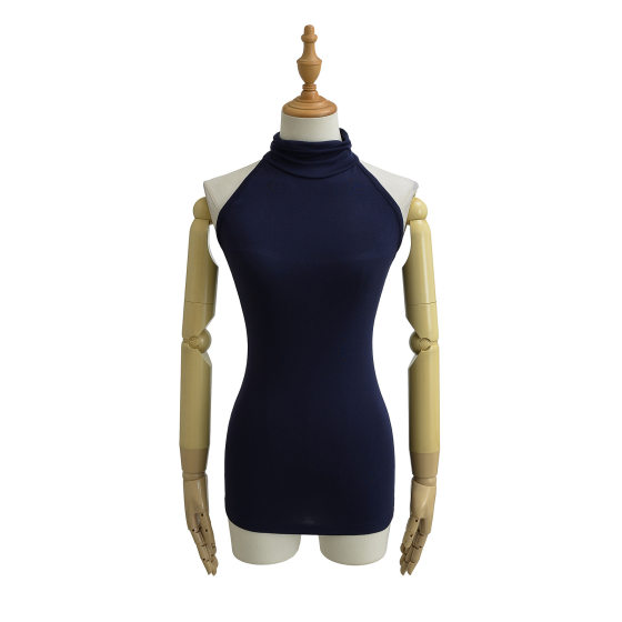 Backless Neck Vest Women's Summer 2025 Summer Spice Girls Wear Stretch Slim Sleeveless Shoulder Base Top Wholesale