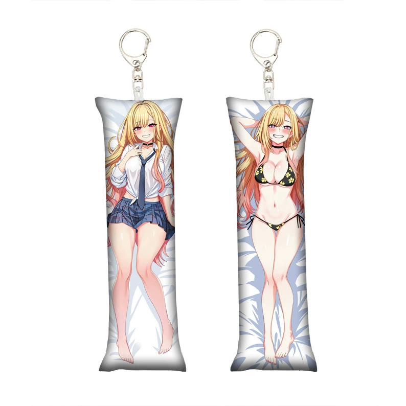 [动漫更衣人偶坠入爱河小抱枕钥匙扣迷你书包挂饰Mini Dakimakura] → аниме: переодевающаяся кукла влюбилась мини-подушка брелок для ключей