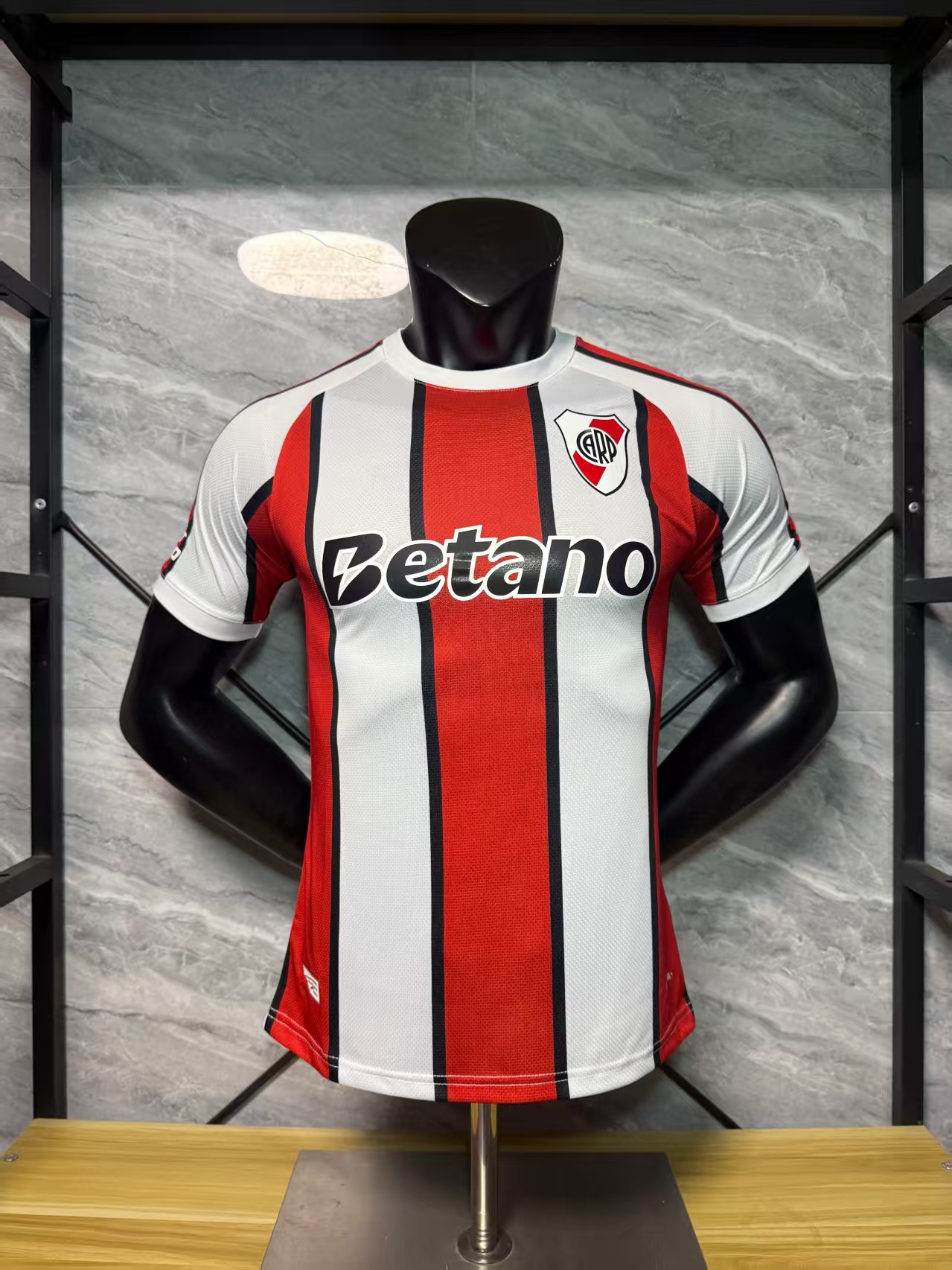 Other x River Plate 2024/25 Third Player Jersey Red White Black