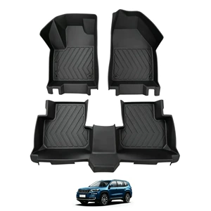 Commander TPE car floor mats, exclusively for cross-border sales, direct from the factory, environmentally friendly, odorless, safe, waterproof, easy to clean, and flame retardant