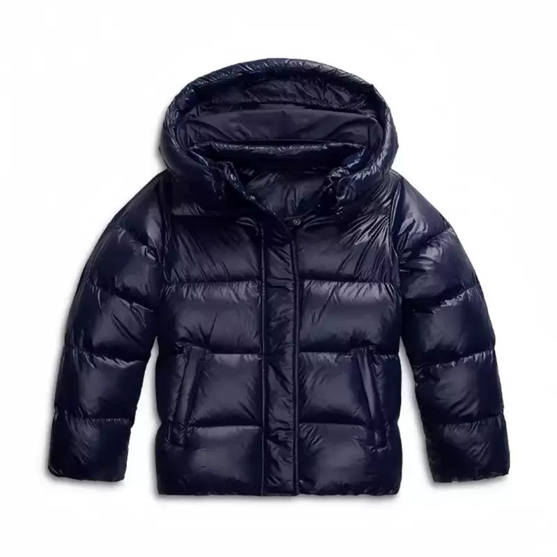 欧美外贸秋冬女式美式休闲夹克连帽棉服跨境亚马逊独立站夹棉外套