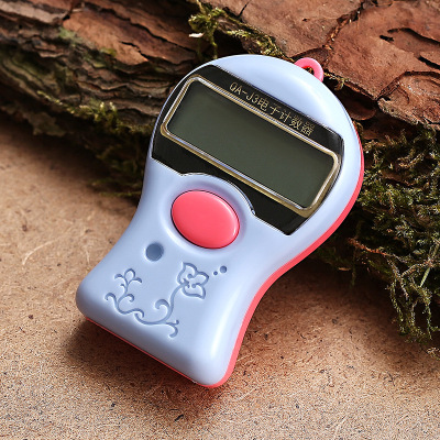 批发沁缘QA-J3电子计数器长挂绳记数器点数99999字大|ru