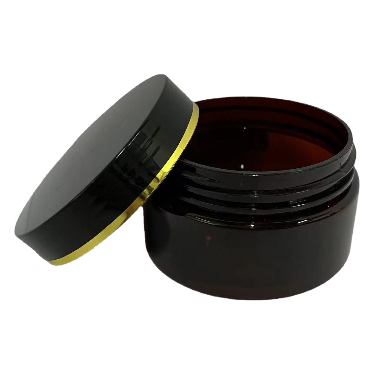 Lugar de fábrica Botella de boca de PET Botella de almacenamiento de crema 67 Crema dental Exfoliante Botella de plástico cosmética Tarro de embalaje