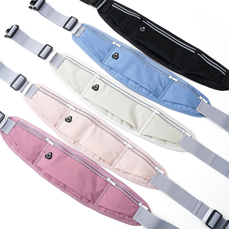 Close-Fitting, Non-Shaking Running Waist Bag, Unisex, Ultra-Thin Anti-Theft Mobile Phone Belt Bag, Outdoor Sports Elastic Waist Bag
