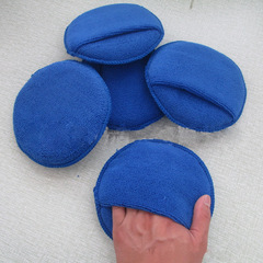 Polished Car Pocket Wax Tablet, Car Wash Sponge Block, Crystal Coating Sponge Car Care Cleaning Supplies 6 inches