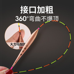 Xiaofengxian Reed Float, High-Sensitivity Crucian Carp Float, Thickened and Eye-Catching Black Pit Competition Model, Jujube-Nucleus Buoy, Reed Float