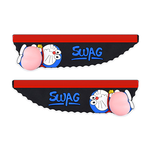 Pikachu Butt Rain Eyebrow Car Rearview Mirror Weatherproof Eyebrow Pinch Butt Reverse Mirror Rain Shield