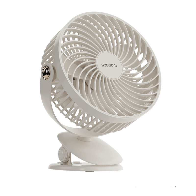 Mini ventilador personalizado de escritorio dormitorio de estudiantes 3 velocidades ligero portátil recargable USB clip ventilador image 6
