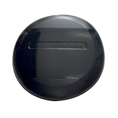 tire cover, L663, Land – Spare wheel cover - matte-black-glossy-black