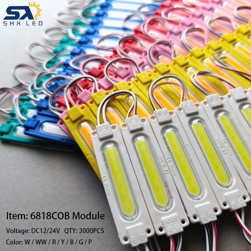 Cob Injection Molding Module 12V Module 6818 Long Strip High Brightness Cob Injection Molding Module 12V Module 6818 Long Strip High Brightness