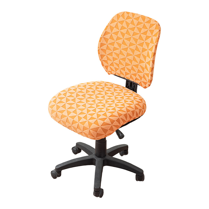 cubierta de silla de oficina simple cubierta de asiento antideslizante elástica cubierta de asiento antideslizante cubierta de asiento de computadora doméstica cubierta de cubierta de cubierta de asiento de computadora universal cuatro estaciones