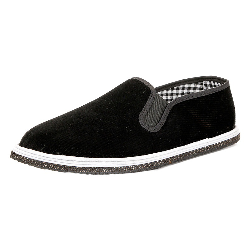 Free shipping old Beijing cloth shoes wholesale suede cloth shoes traditional handmade elastic mouth online cloth shoes multi-layer bottom cloth shoes