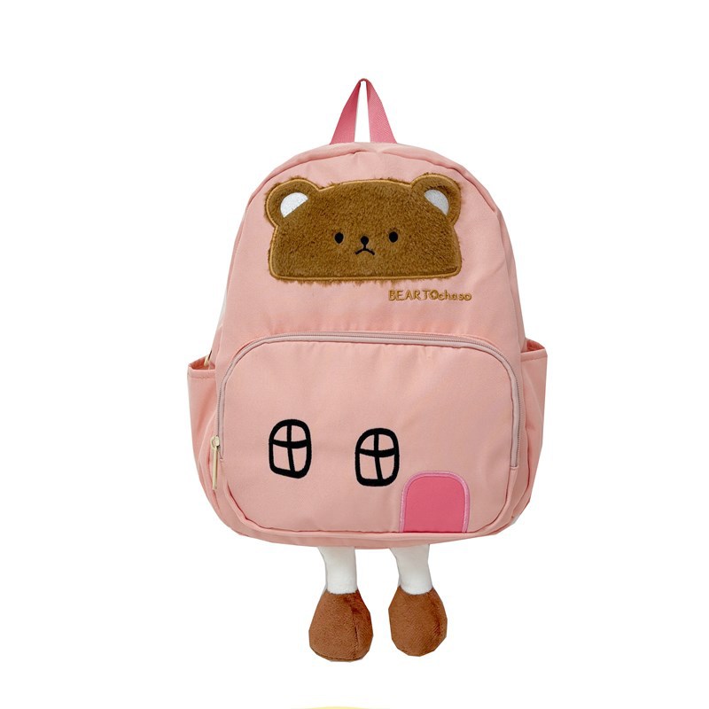 Kindergarten Baby mochila de dibujos animados lindos osos niños y niñas mochila de casa pequeña 2025 nueva mochila para niños