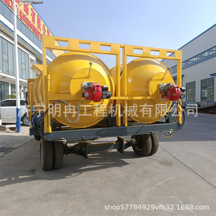 路面修补新旧料沥青拌合机  铣刨料再生加热拌和机钢圈齿轮转动