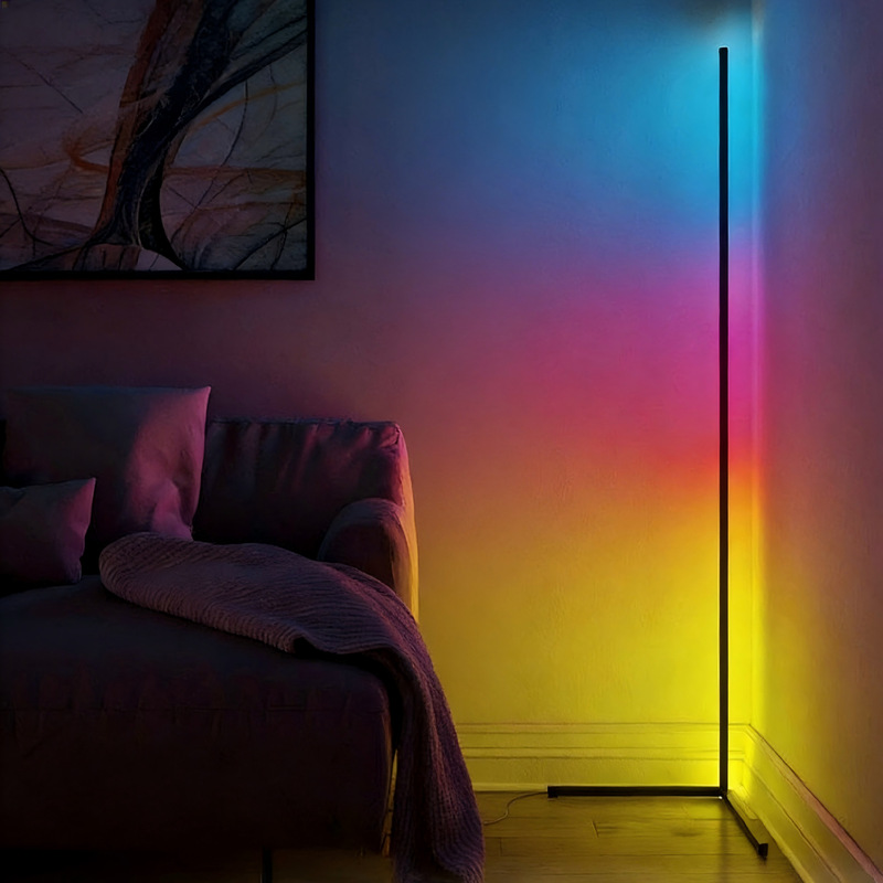 Cross-Border Minimalist Floor Lamp, Creative Corner Atmosphere Lamp, Simple Modern Atmosphere Corner Table Lamp for Home Bedroom