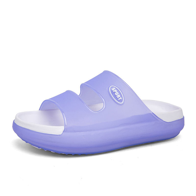 Ciabatte da donna antiscivolo con suola spessa e morbida, di alta qualità, con effetto ammortizzante, ideali per l'estate, la spiaggia e le attività acquatiche._voghion.com