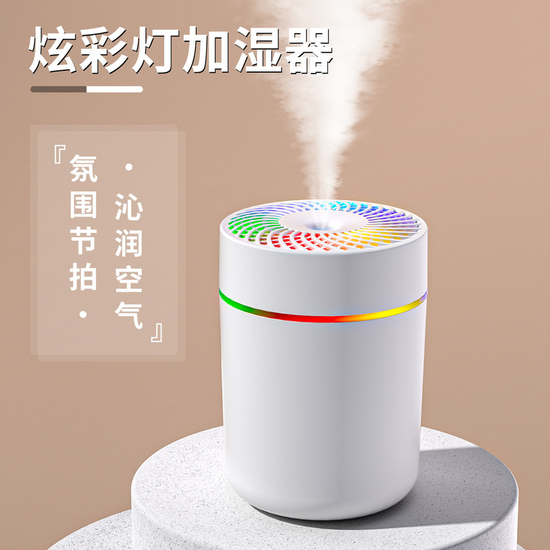 25 新しいクロスボーダー車の雰囲気ライト加湿器 USB ホームデスクトップサイレントミニ水分補給エアアトマイザー|undefined
