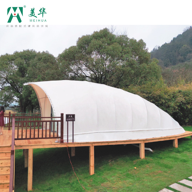 Forma creativa tienda en forma de carpa Concha Caterpillar espacio calabaza Vela cama y desayuno especial tienda del hotel