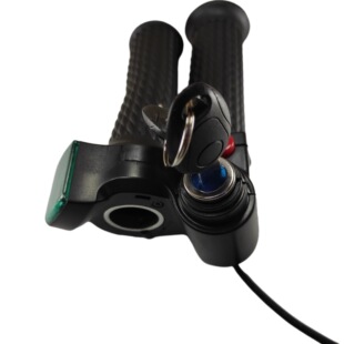 Red screen twist lock + switch type A electric car turn handle electric car accessories speed control handle throttle handle